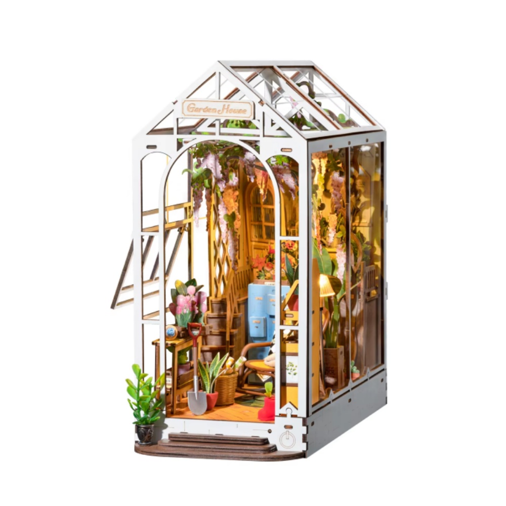 Laptop Accessories Light - Rolife Gardenhouse Book Nook DIY Dollhouse
