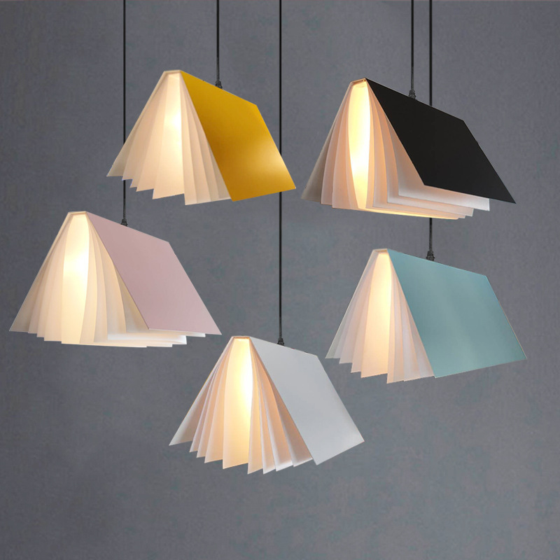 Laptop Accessories Light - Creative Pendant Light Modern Book Style