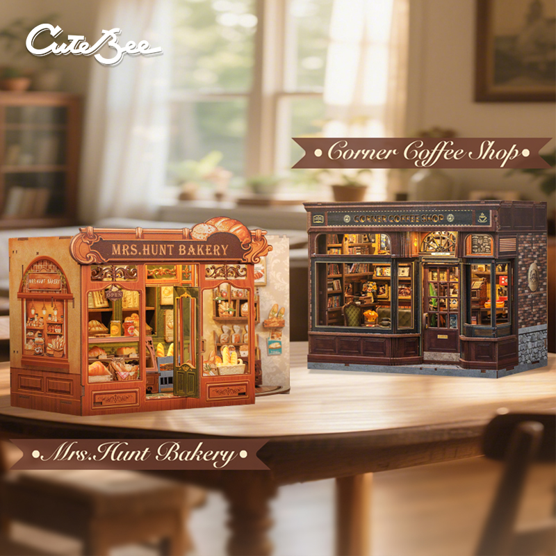 Laptop Accessories Light - CUTEBEE Book Nook Kit 3D DIY