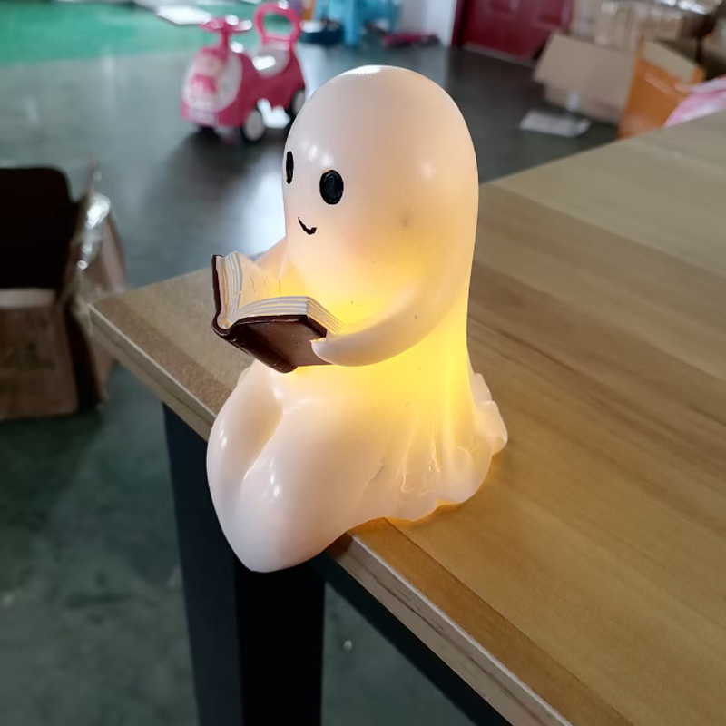 New Cute Ghost Reading Book La - Laptop Accessories Light ulasan dan harga