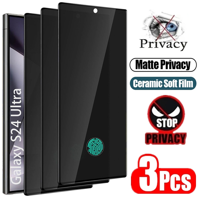 3Pcs Matte Ceramic Privacy Scr - Privacy Screen Filter ulasan dan harga