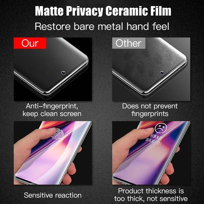 3Pcs Matte Ceramic Privacy Scr - Privacy Screen Filter ulasan dan harga