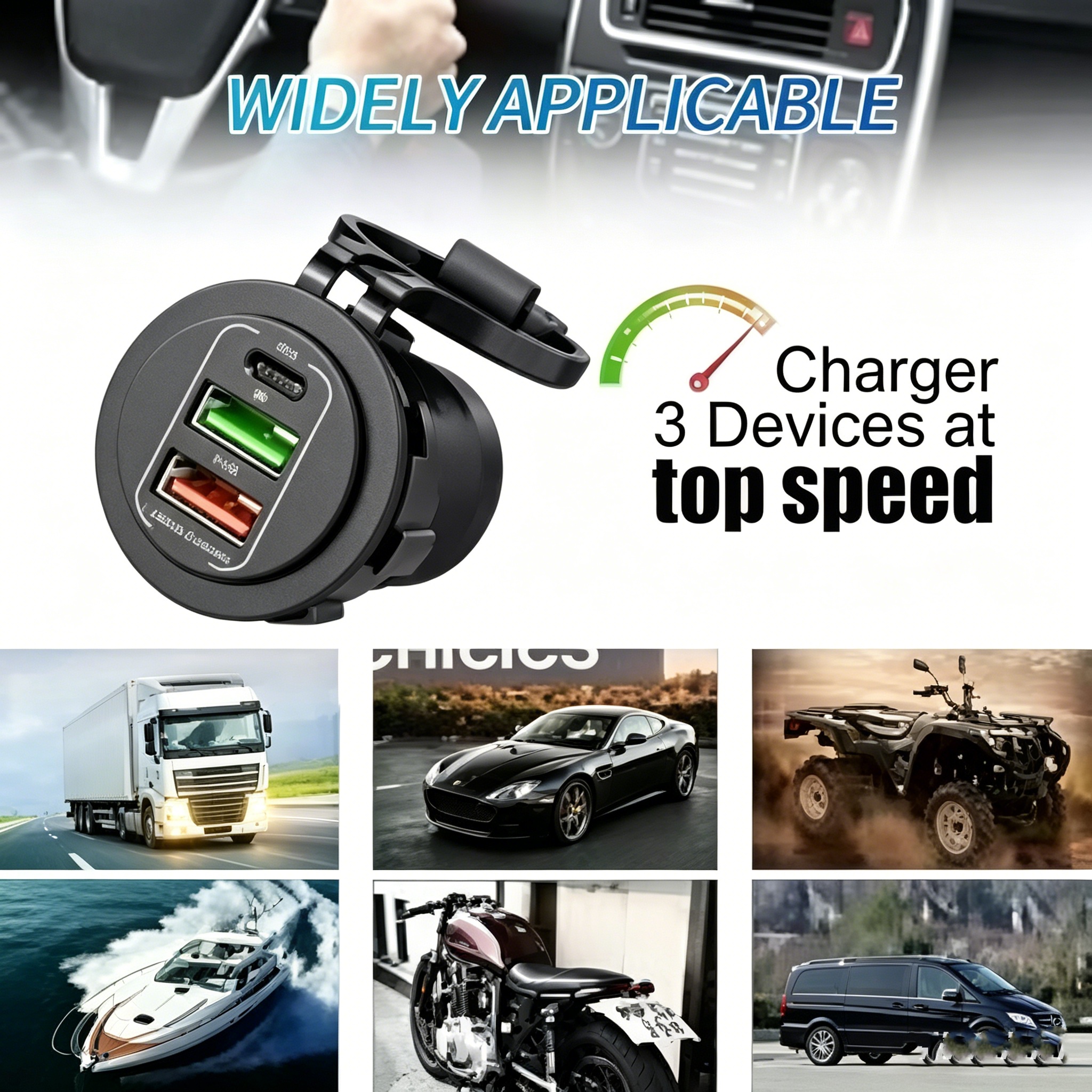 83W Max Phone Charger Socket 4 - Usb C Power Adapter ulasan dan harga