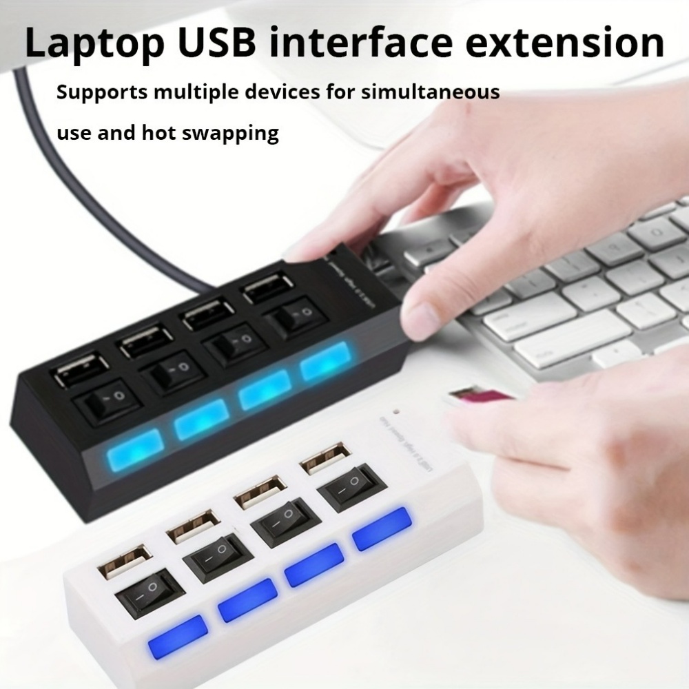 USB 3.0 Hub 4 7 Port Multi USB - Laptop Accessories Usb ulasan dan harga