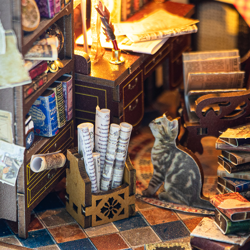 Magical DIY Book Nook Kit Mini - Laptop Accessories Light ulasan dan harga