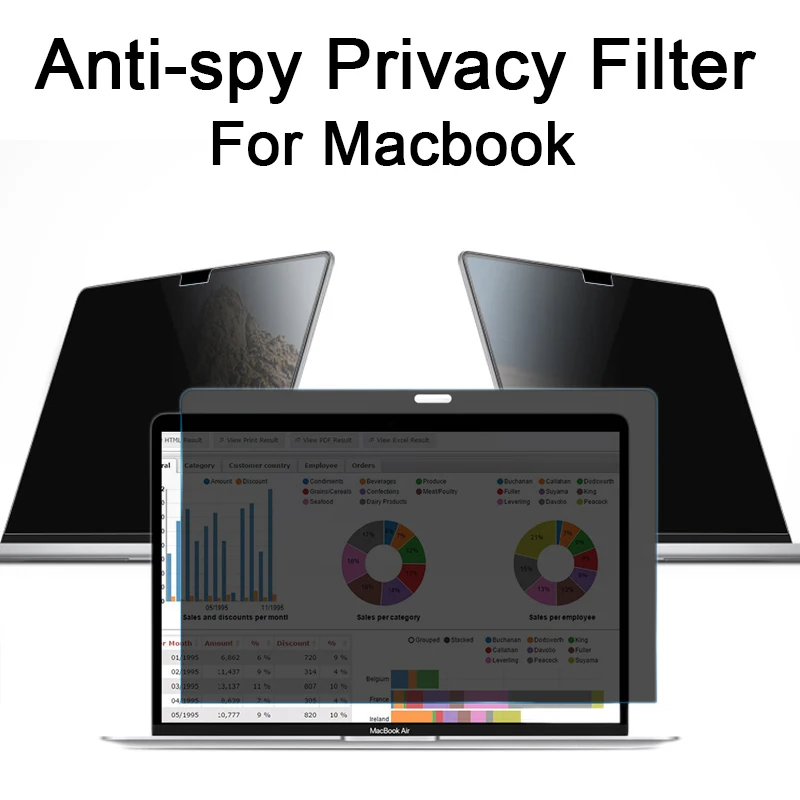 Anti-peeping Screen Protector  - Privacy Screen Filter ulasan dan harga