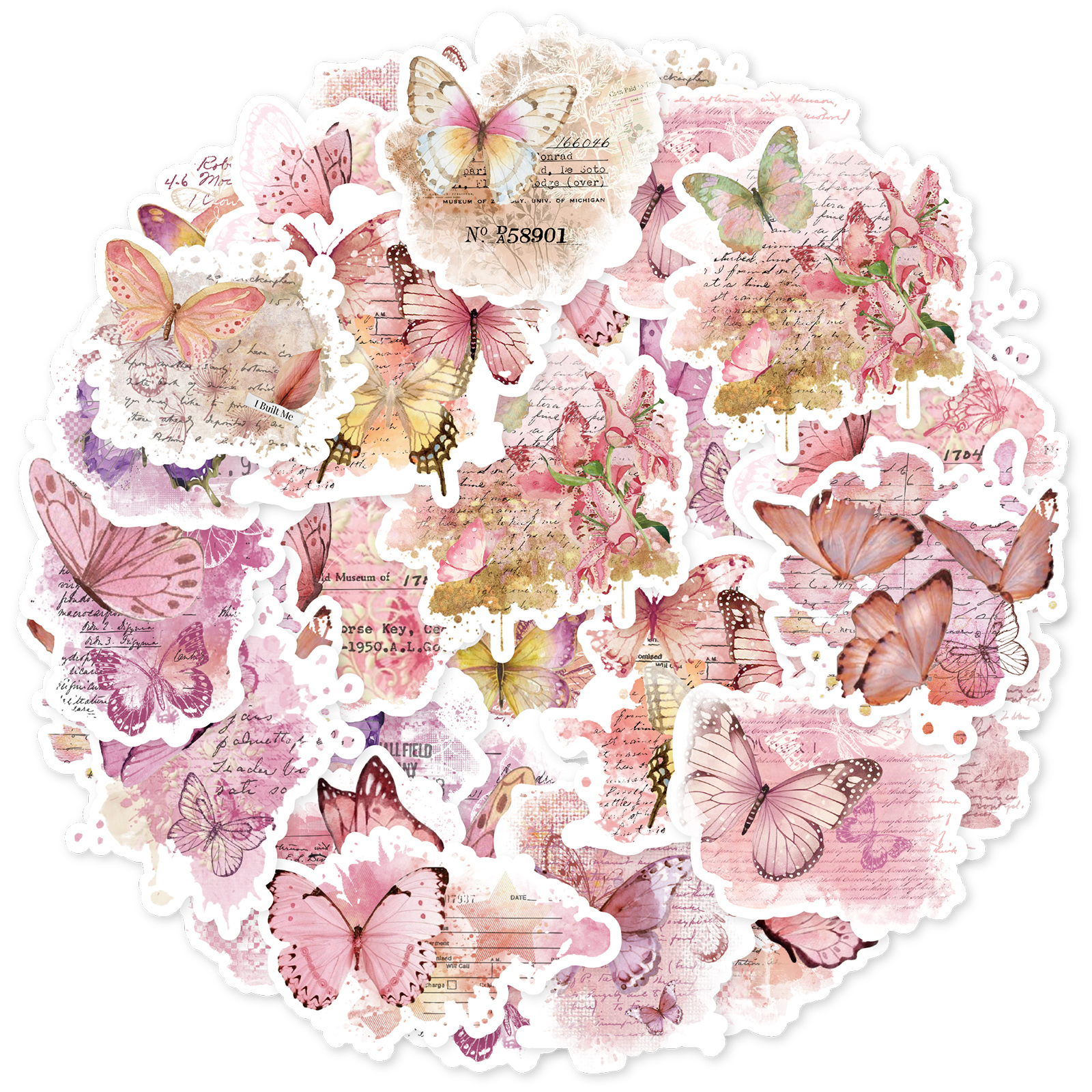 Etori Life Pink Watercolor But - Laptop Accessories Bag ulasan dan harga