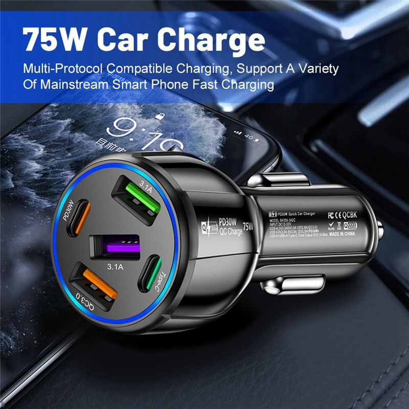 Car USB Type C Fast Charging P - Usb C Power Adapter ulasan dan harga