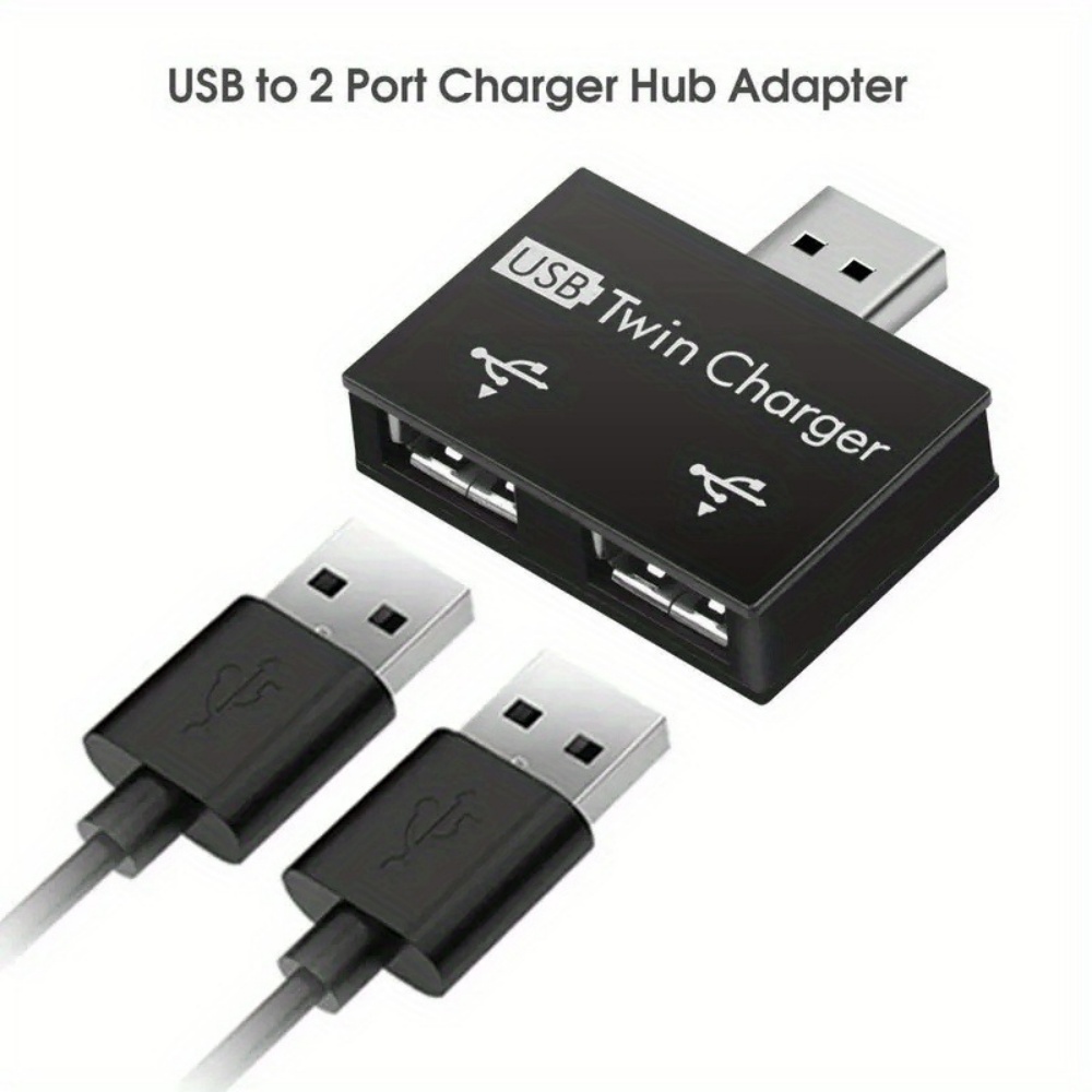 USB2.0 Splitter 1 Male To 2 Po - Laptop Accessories Macbook ulasan dan harga