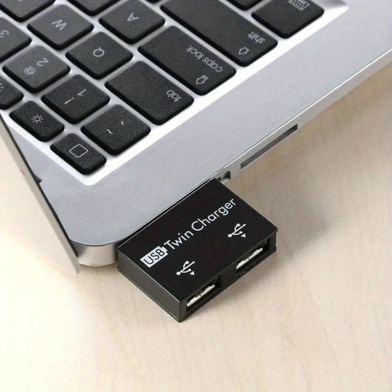 USB2.0 Splitter 1 Male To 2 Po - Laptop Accessories Macbook ulasan dan harga
