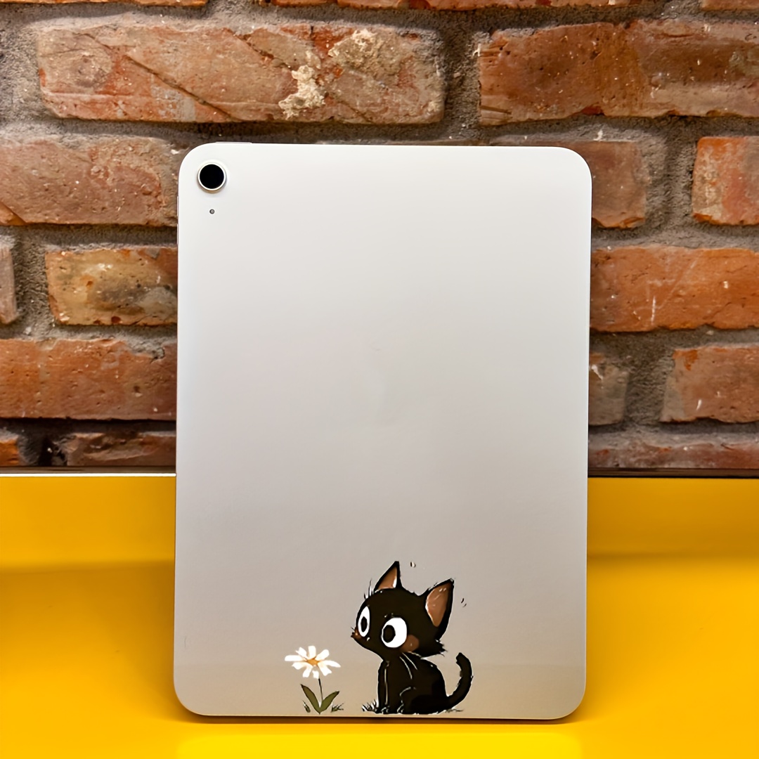 1PC Cute Black Cat Flower Stic - Laptop Accessories Bag ulasan dan harga