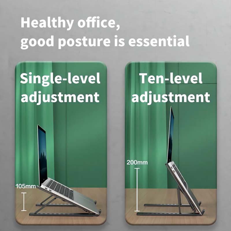 Portable Laptop Stand Adjustab - Laptop Accessories Macbook ulasan dan harga