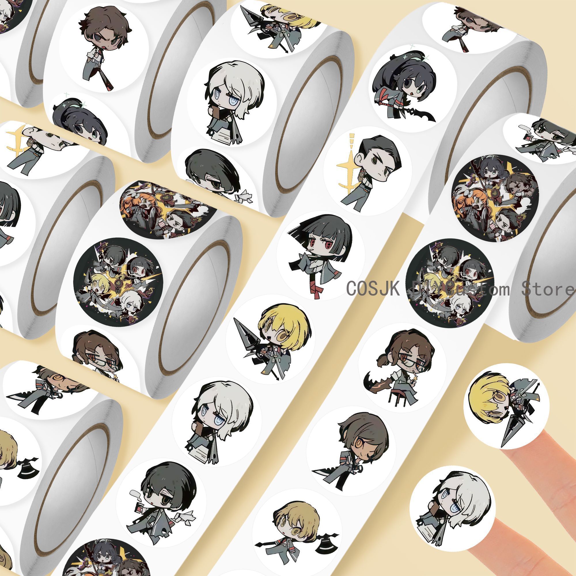500Pc/Roll Anime Limbus Compan - Laptop Accessories For Students ulasan dan harga