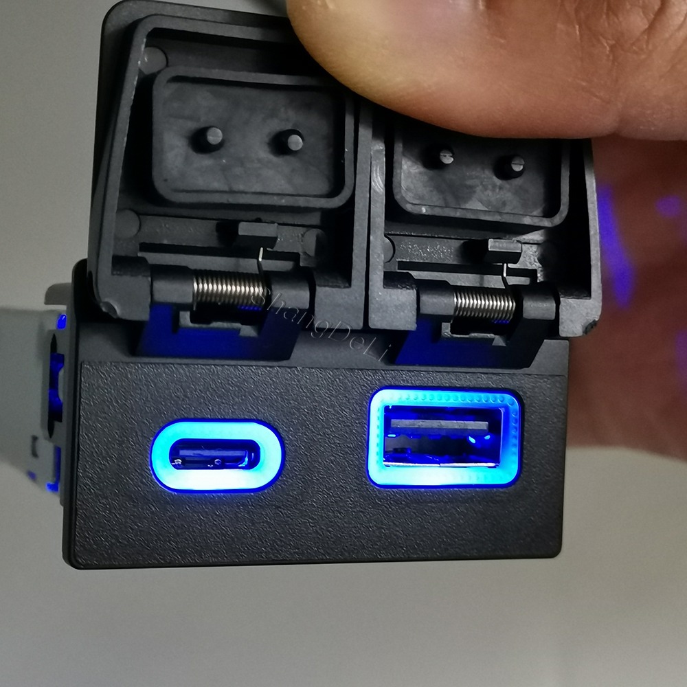 36W Car Dual USB Type-C PD Cha - Usb C Power Adapter ulasan dan harga