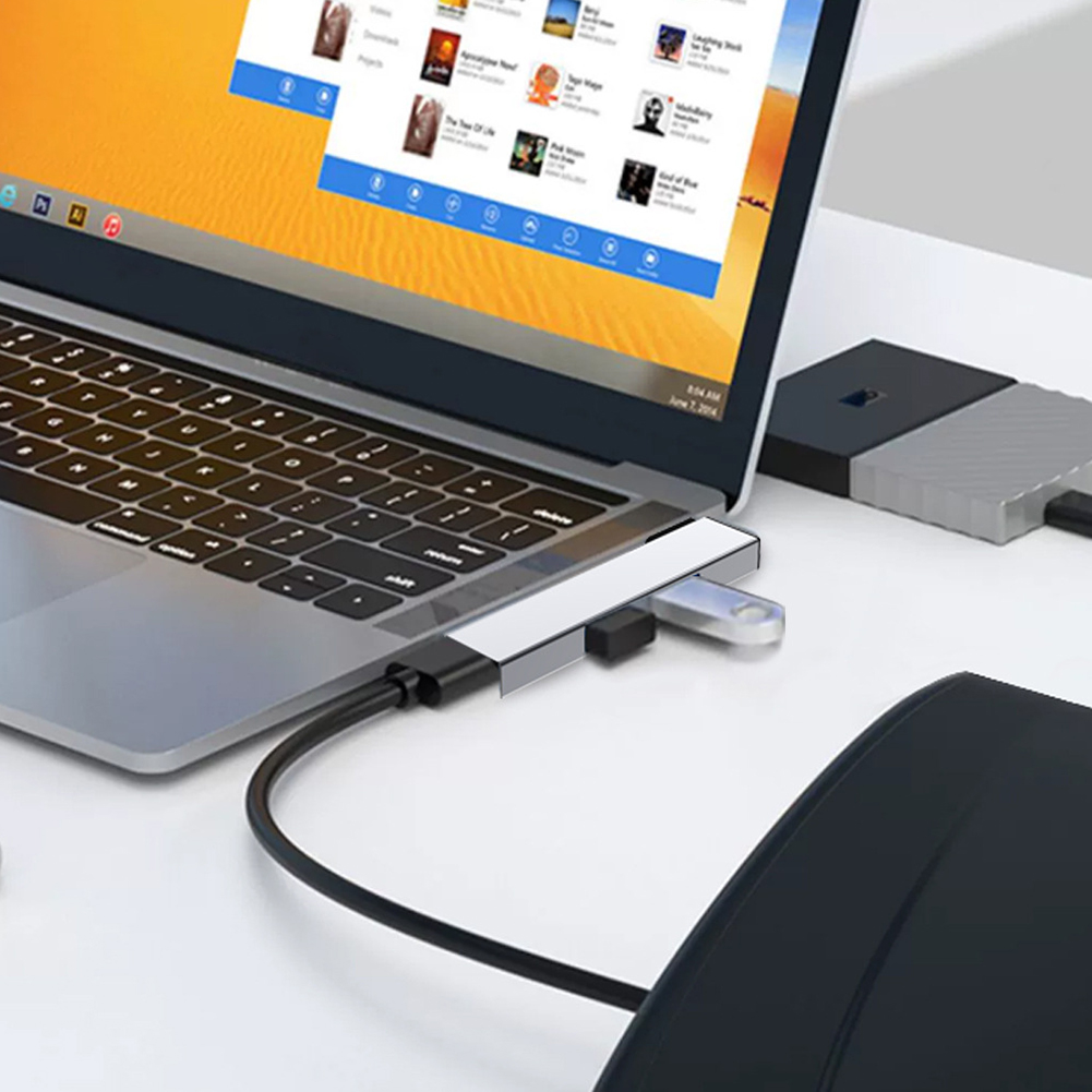 3 In 1 USB Docking Station OTG - Laptop Accessories Usb ulasan dan harga