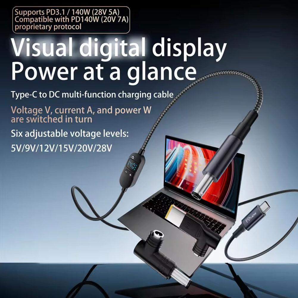 140W PD3.1 USB-C to DC Chargin - Laptop Accessories Usb ulasan dan harga