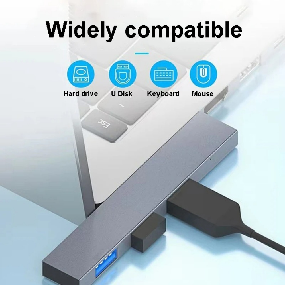 4 in 1 USB 3.0 Hub Type C 3.1  - Laptop Accessories Macbook ulasan dan harga