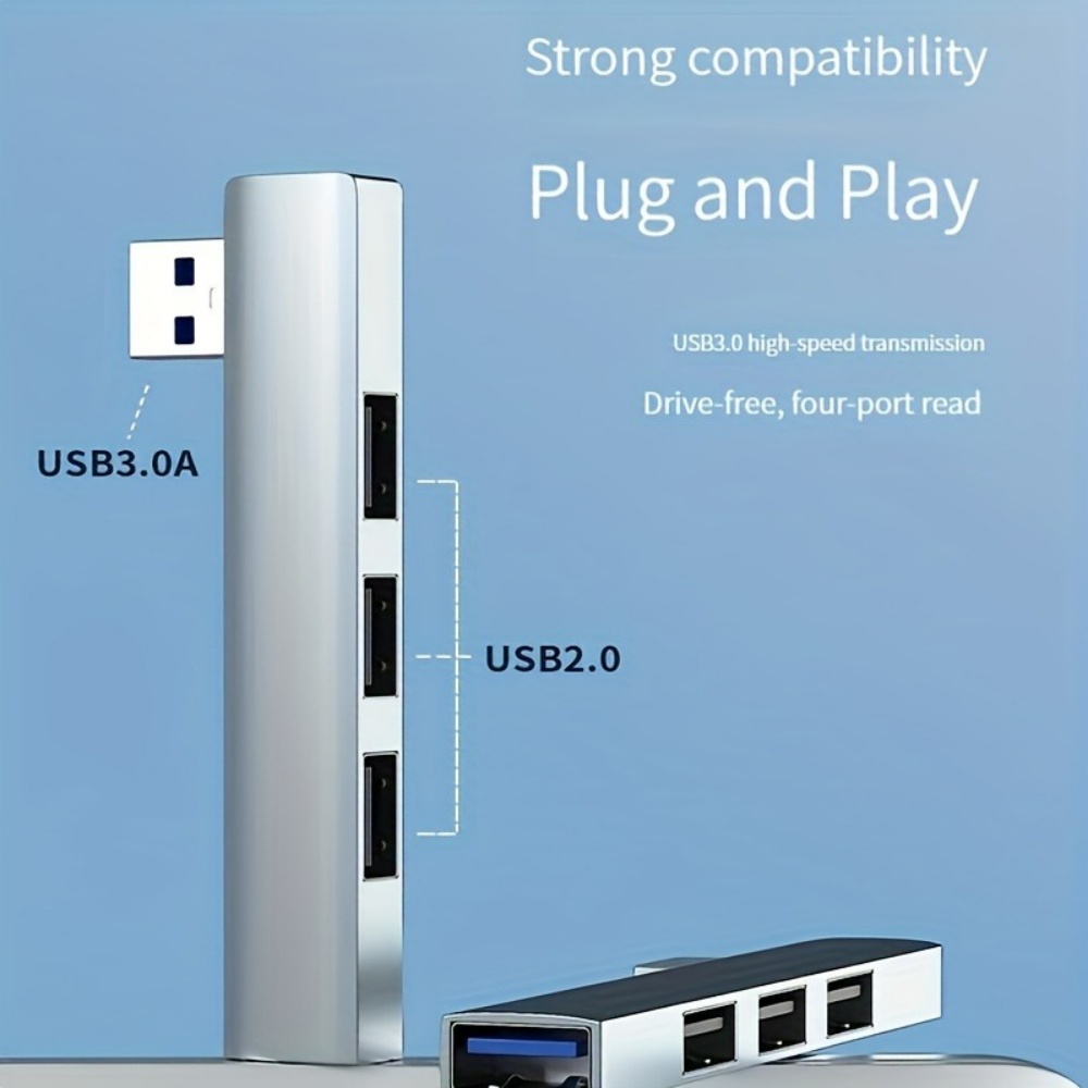 4 in 1 USB 3.0 Hub Type C 3.1  - Laptop Accessories Macbook ulasan dan harga