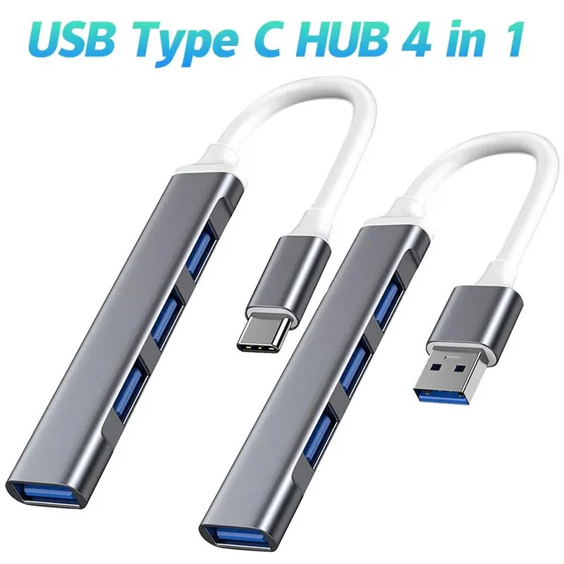 1/3pcs 4 Ports USB Hub 3.0 Ext - Laptop Accessories Usb ulasan dan harga