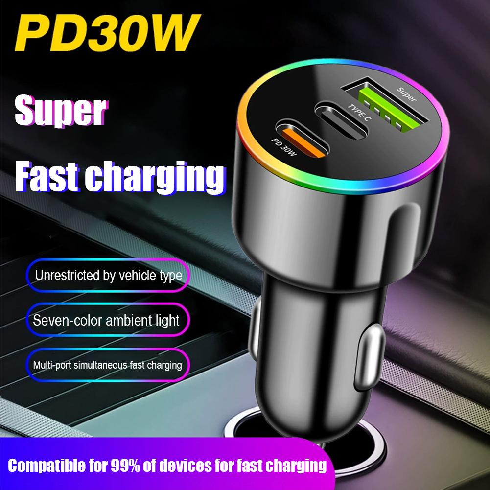 PD Fast Charging Car Charger T - Usb C Power Adapter ulasan dan harga