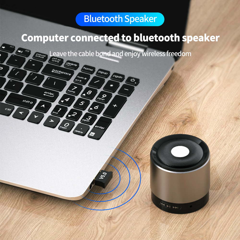 USB Bluetooth 5.0 Adapter High - Laptop Accessories Usb ulasan dan harga