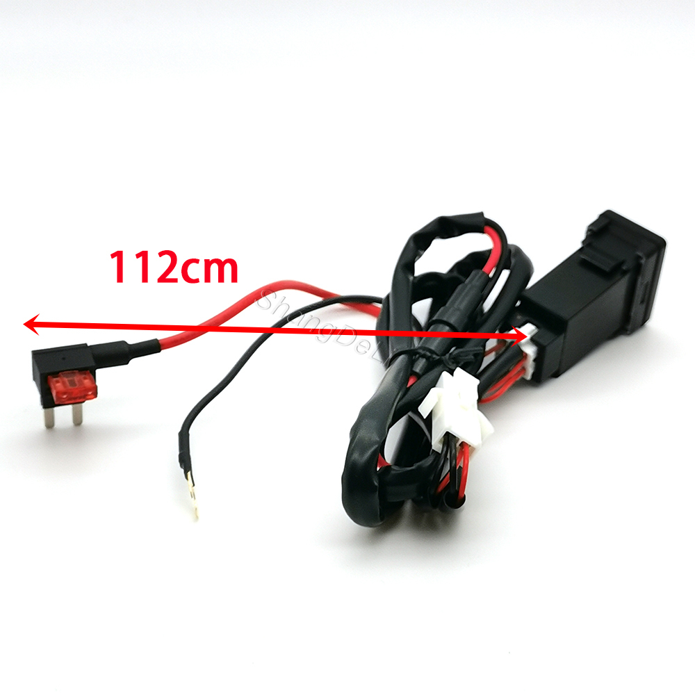 Car Blue LED Light Dual Charge - Usb C Power Adapter ulasan dan harga