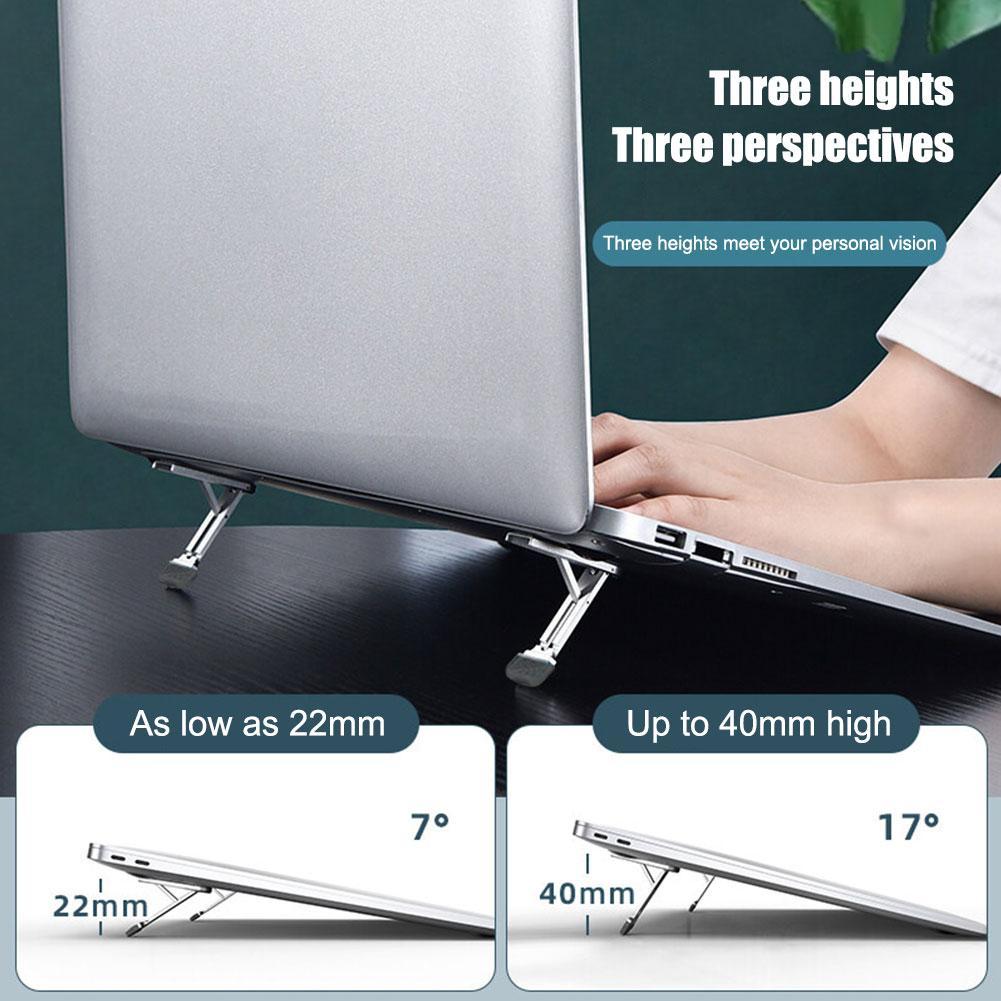 Laptop Stand Aluminum Alloy Mi - Laptop Accessories Macbook ulasan dan harga