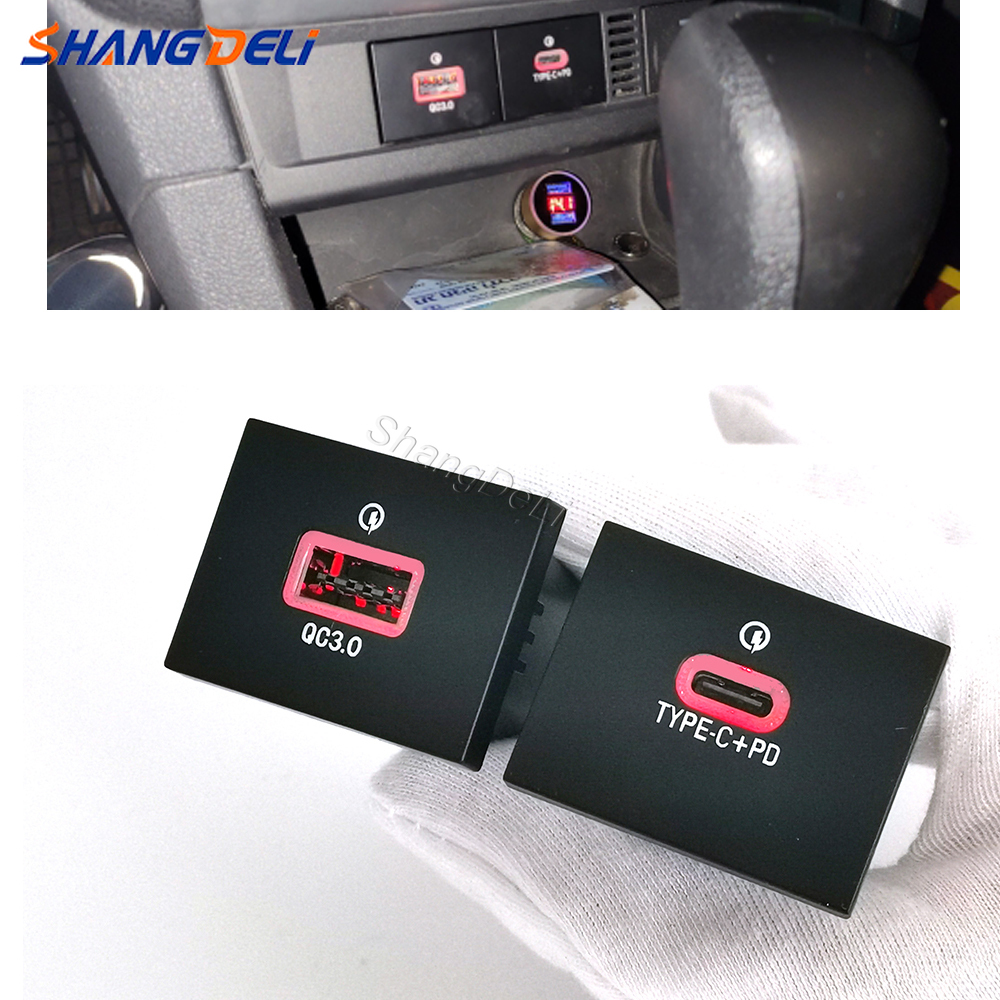 1PC Fit  For Ford Focus 2004-2 - Usb C Power Adapter ulasan dan harga