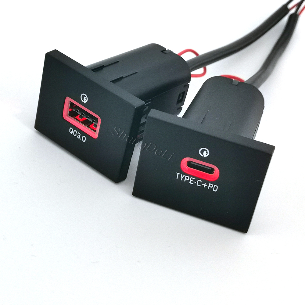 1PC Fit  For Ford Focus 2004-2 - Usb C Power Adapter ulasan dan harga