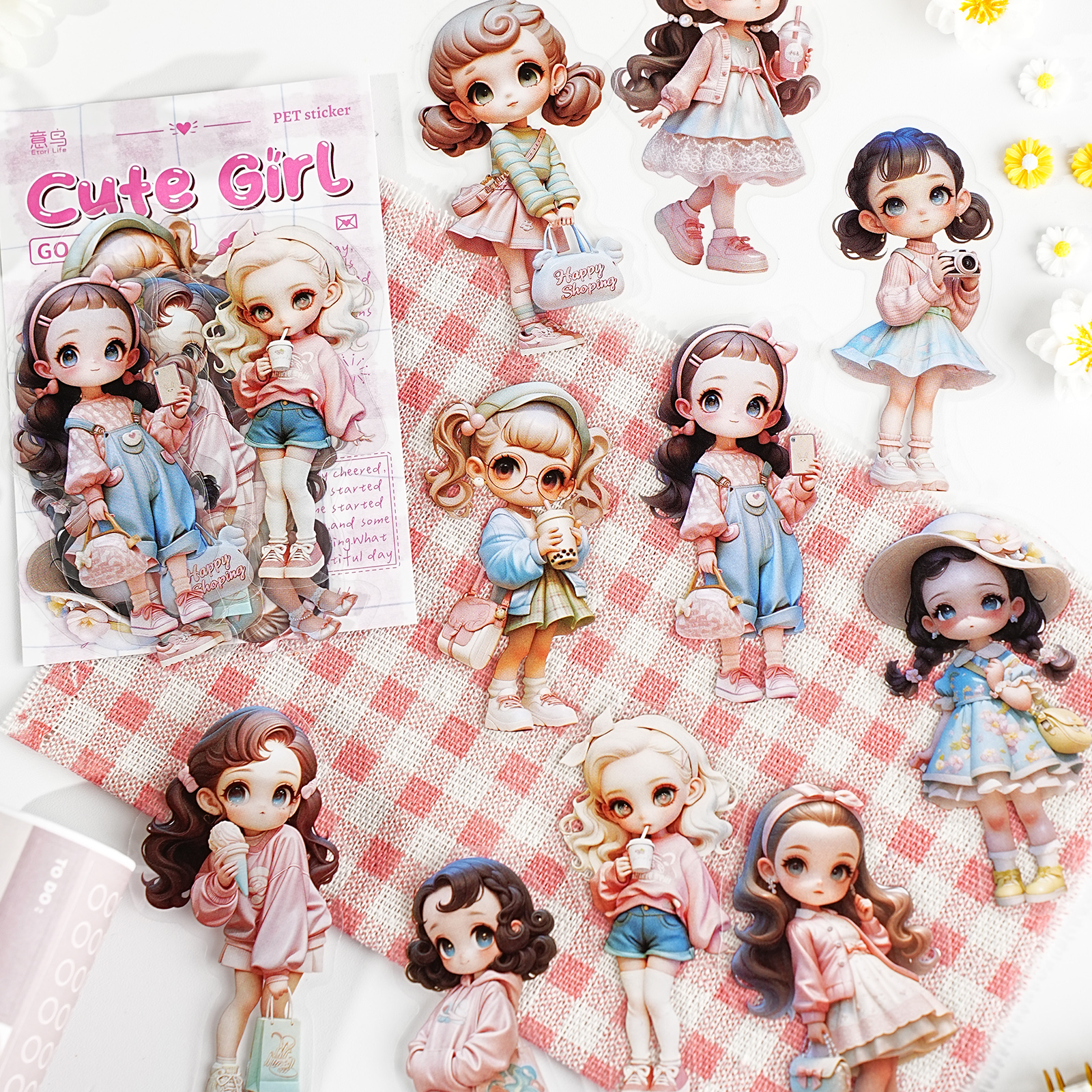 Etori Life 10Pcs Sweet Macaron - Laptop Accessories Bag ulasan dan harga