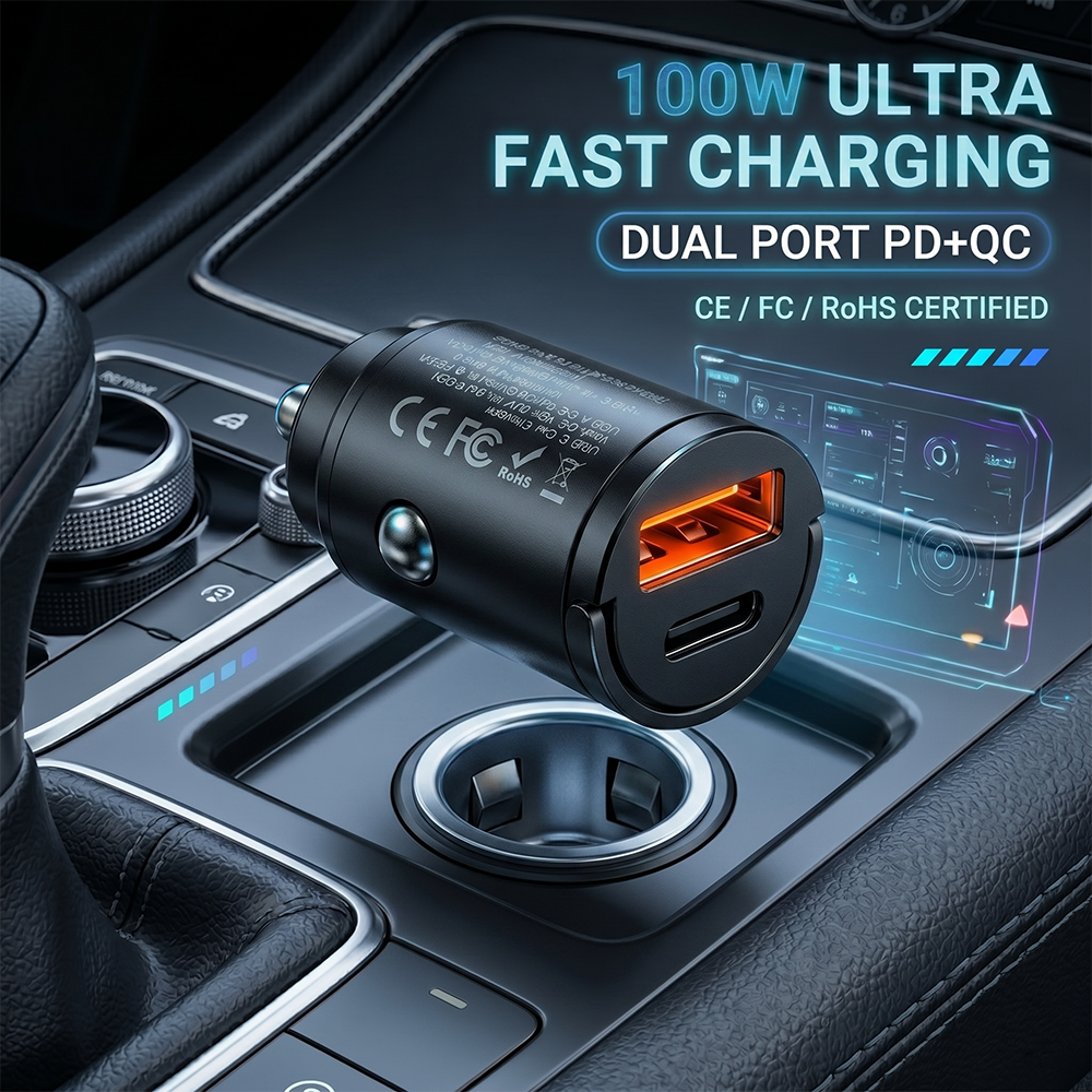 Stealth USB C Car Charger Dual - Usb C Power Adapter ulasan dan harga