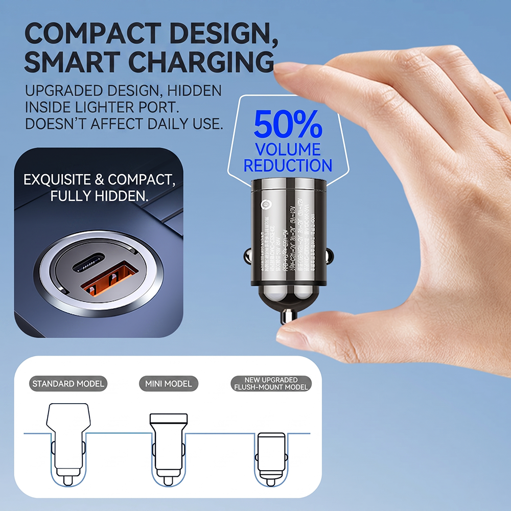 Stealth USB C Car Charger Dual - Usb C Power Adapter ulasan dan harga