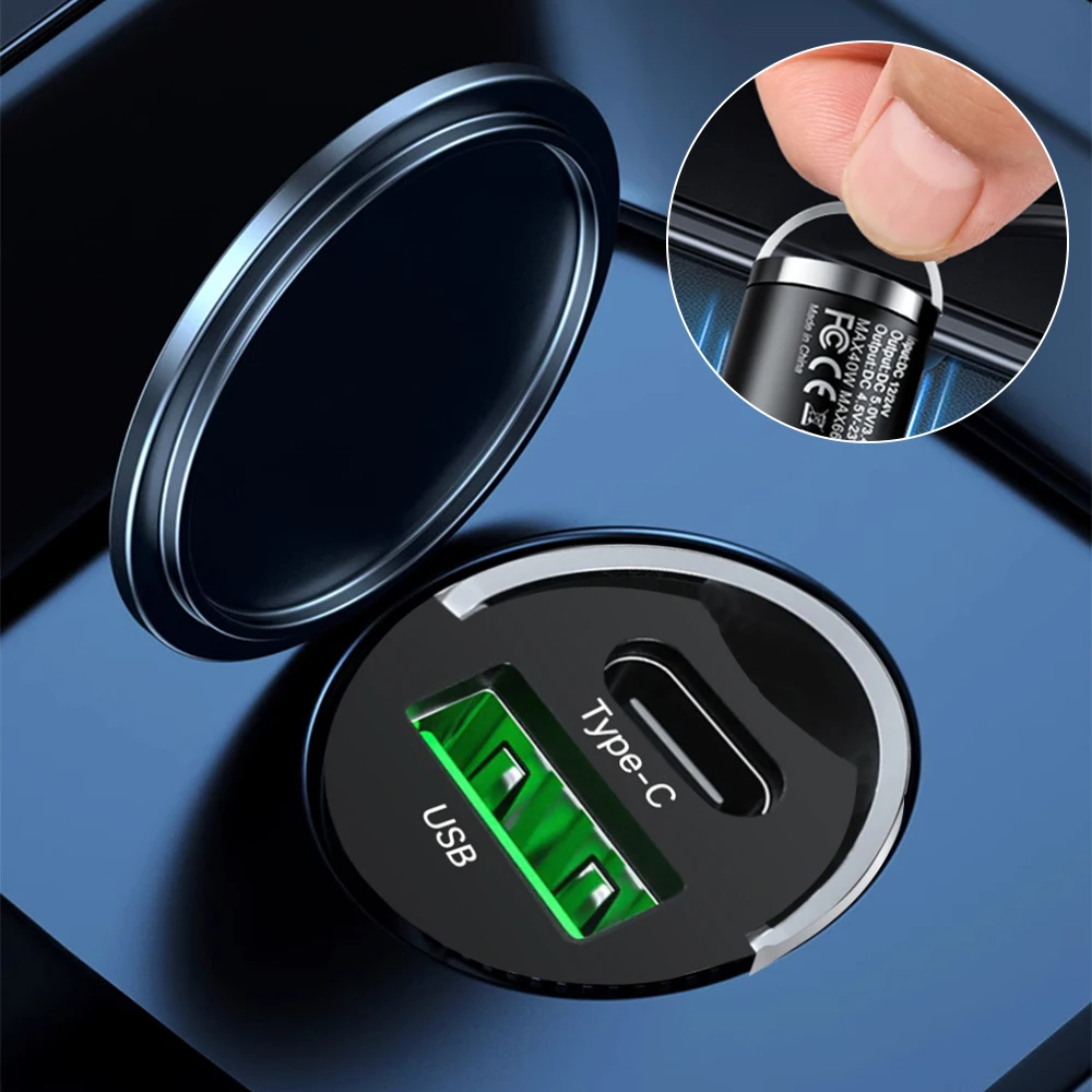 100W USB Car Charger Type C QC - Usb C Power Adapter ulasan dan harga