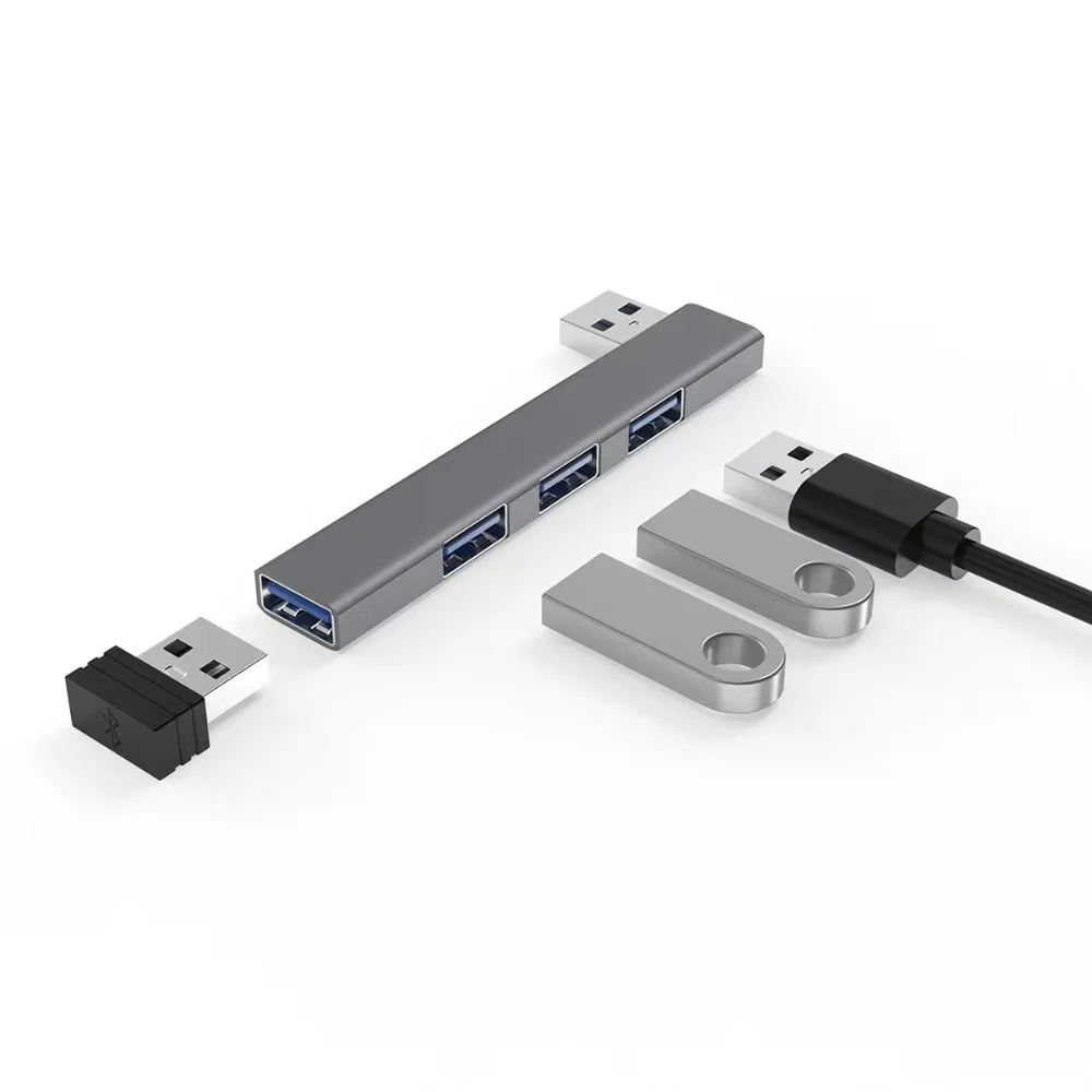 Multi USB Splitter OTG Adapter - Laptop Accessories Macbook ulasan dan harga