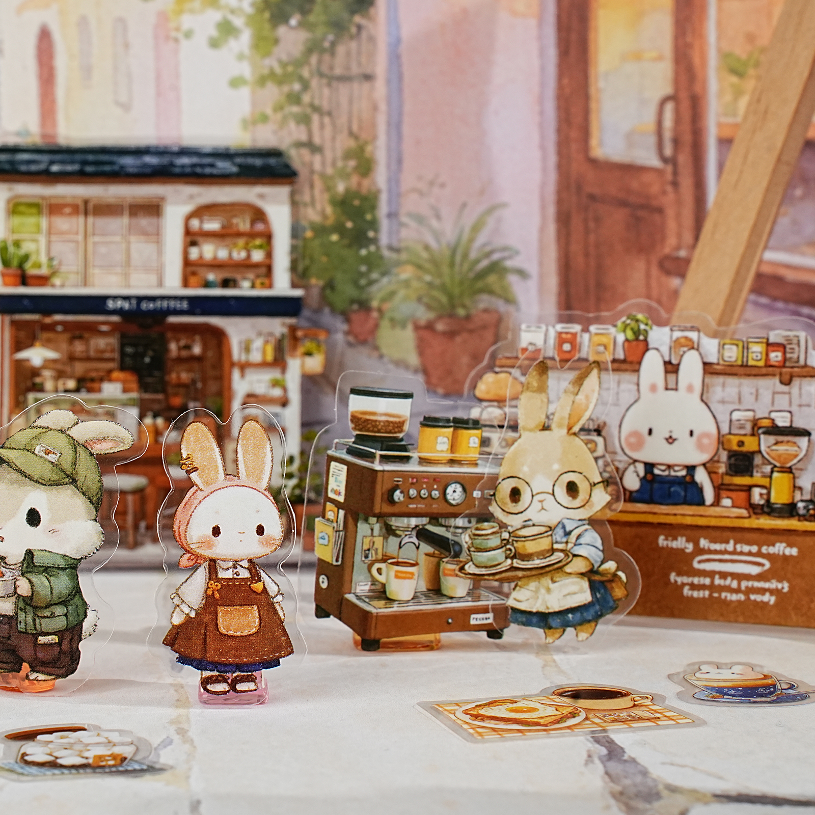 Etori Life Retro Bunny Cafe Cu - Laptop Accessories Bag ulasan dan harga