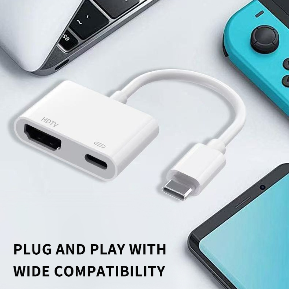 USB C HUB Adapter Type-C To 4K - Laptop Accessories Macbook ulasan dan harga