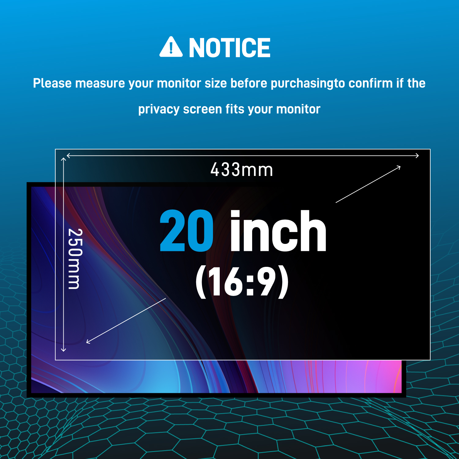 20 Inch Computer Privacy Scree - Privacy Screen Filter ulasan dan harga