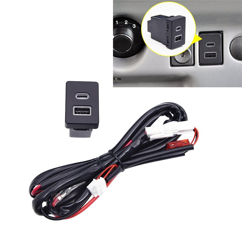 Car USB QC3.0 Type-C PD Fast S - Usb C Power Adapter ulasan dan harga