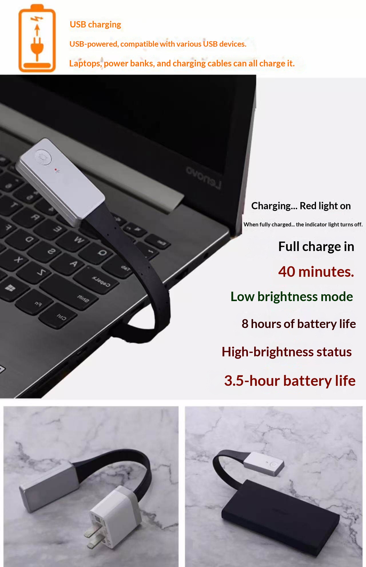 LED Reading Light for XTEINK X - Laptop Accessories Light ulasan dan harga