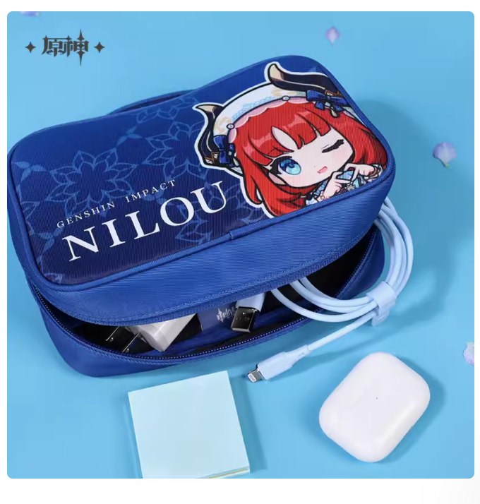 2024 Anime Genshin Impact an A - Laptop Accessories Bag ulasan dan harga