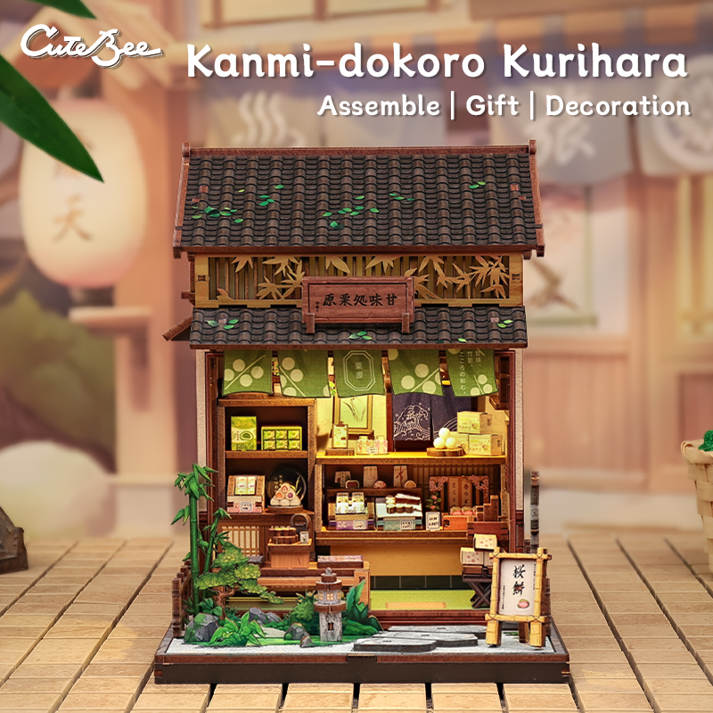 CUTEBEE Wooden Doll House Book - Laptop Accessories Light ulasan dan harga
