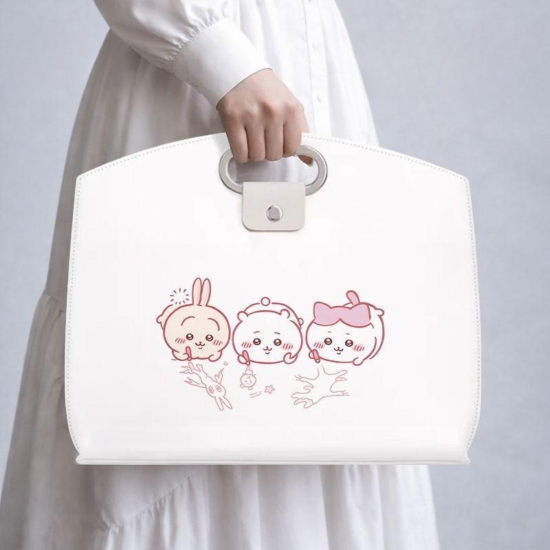 Anime Chiikawa PU Leather Lapt - Laptop Accessories Bag ulasan dan harga
