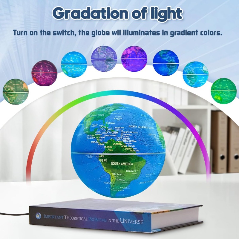 Magnetic Floating Globe with L - Laptop Accessories Light ulasan dan harga