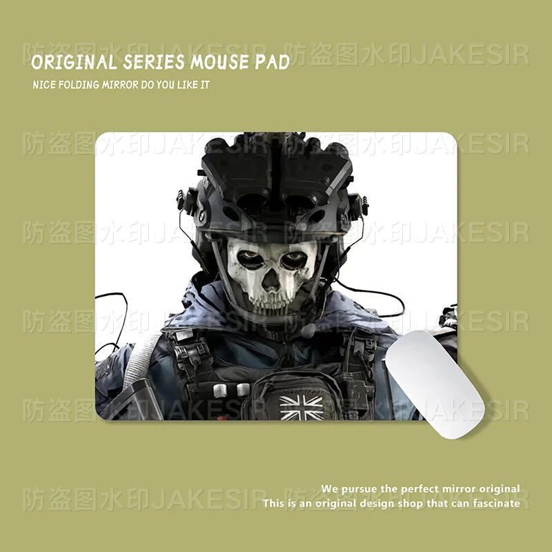 Call of Duty Cosplay Ghost Koe - Laptop Accessories For Students ulasan dan harga